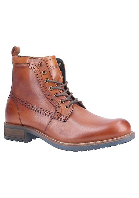 Cotswold Mens Dauntsey Lace Up Leather Boot