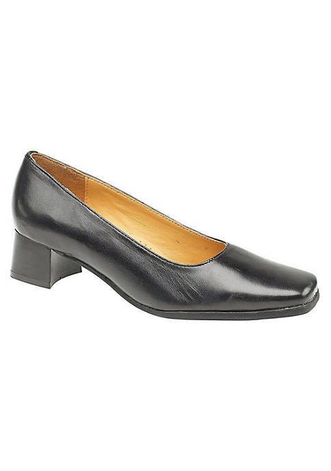 Amblers Walford Ladies Leather Court / Shoes