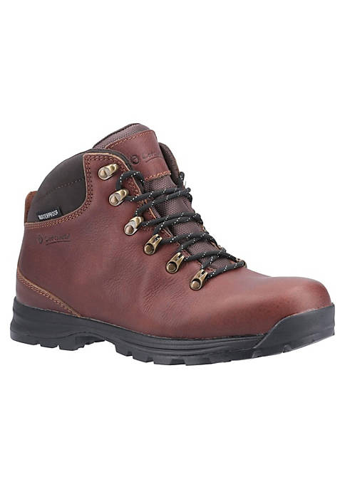 Kingsway Mens Lace Up Leather Hiking Boot