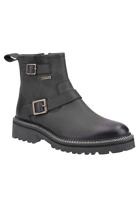 Cotswold Combe Zip Leather Ankle Boots