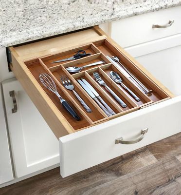 Farberware 2-Section Bamboo Flatware Organizer | belk