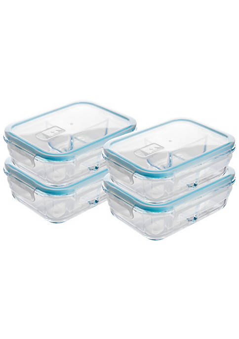 Lexi Home Healthy Glass Meal Prep Containers Set