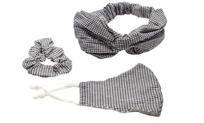 Black/White Gingham Plaid