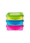 Meal Prep 3pc Lunch Container Food Storage Set