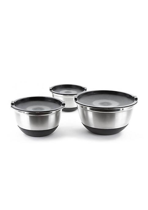 Lexi Home Stainless Steel German Mixing Bowls with