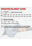 Teen Weighted Blanket Navy 15lb 60"x80"