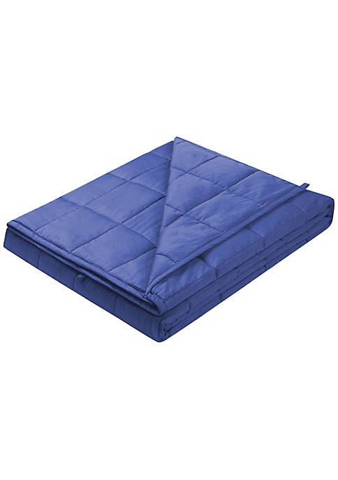 Lexi Home Adult Weighted Blanket Navy 20lb 60&quot;x80&quot;