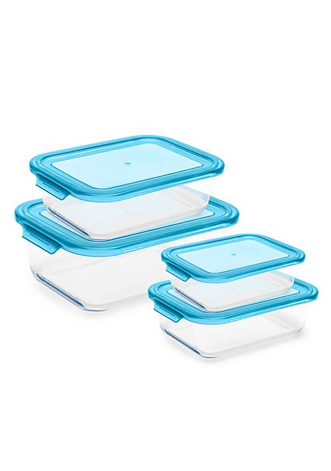 Lexi Home Glass Meal Prep Storage Containers W/
