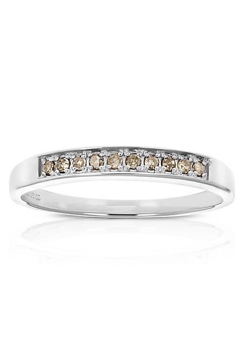 Vir Jewels 1/10 cttw Champagne Diamond Ring Wedding