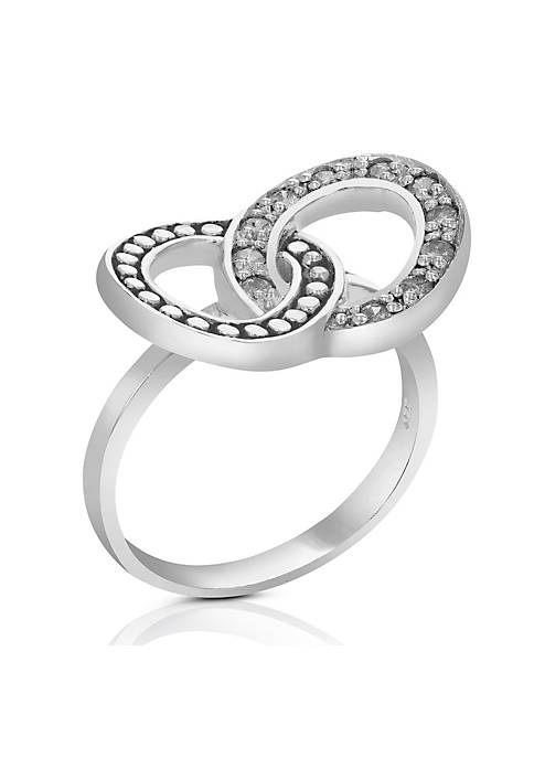 Vir Jewels 1/4 cttw Diamond Ring in .925
