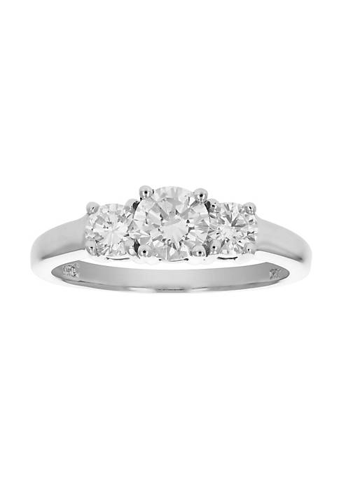 Vir Jewels 1 cttw Diamond 3 Stone Engagement