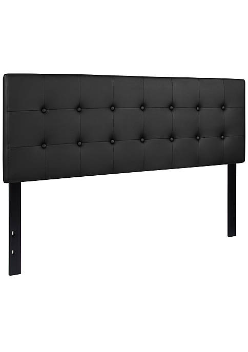 Flash Furniture Lennox Tufted Upholstered Queen Size Headboard