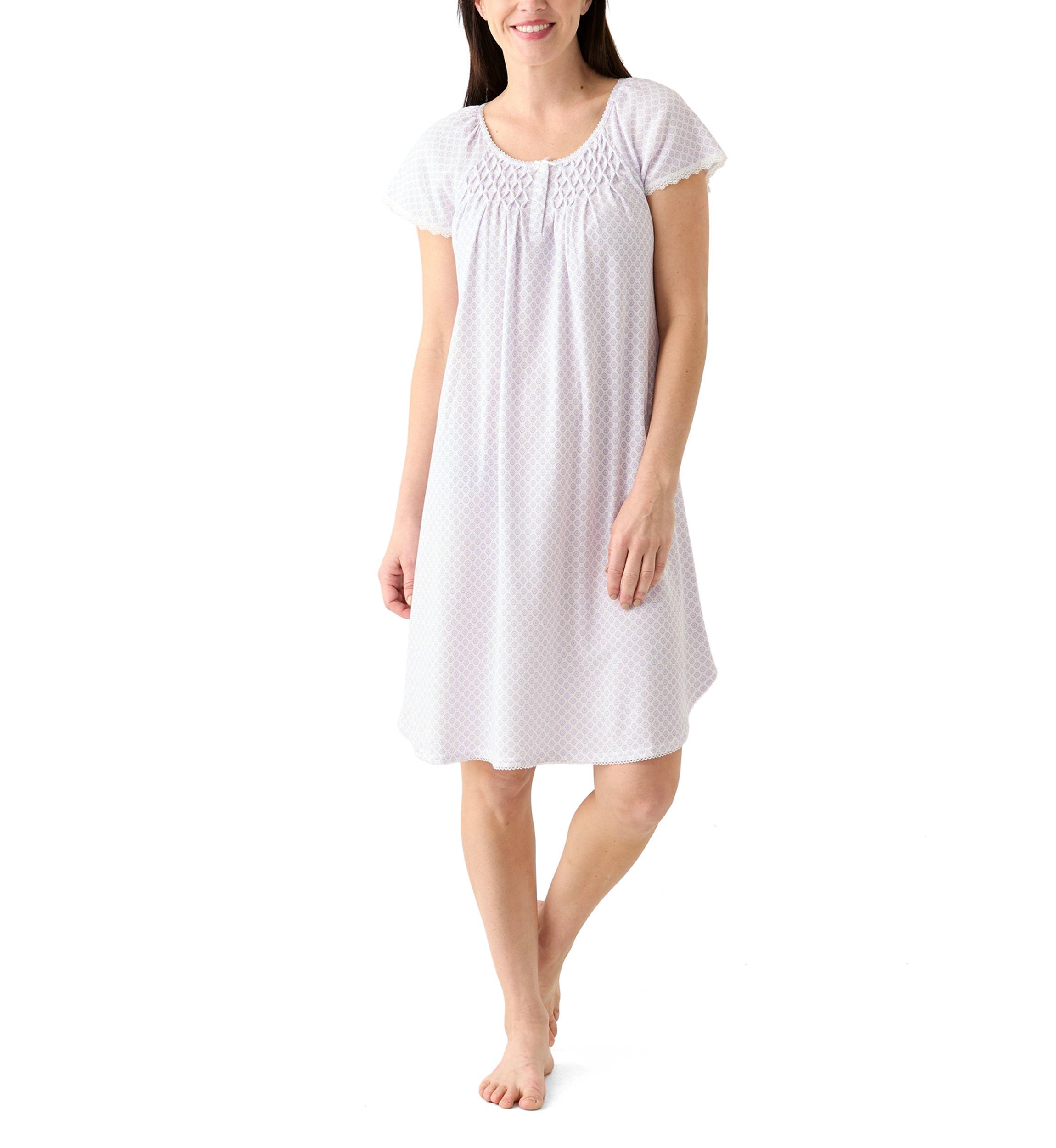Womens Short Sleeve Nightgown