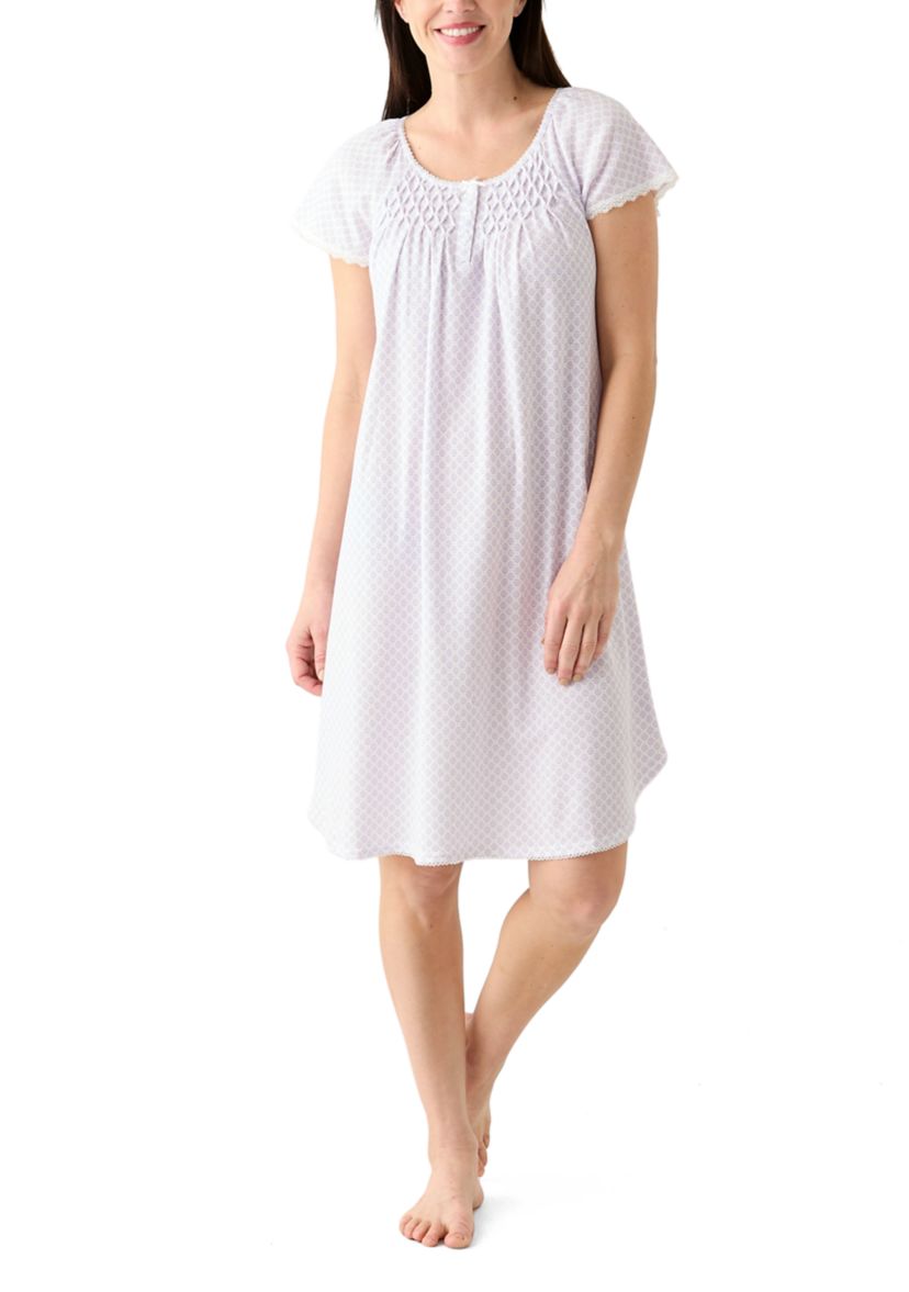 Womens Short Sleeve Nightgown