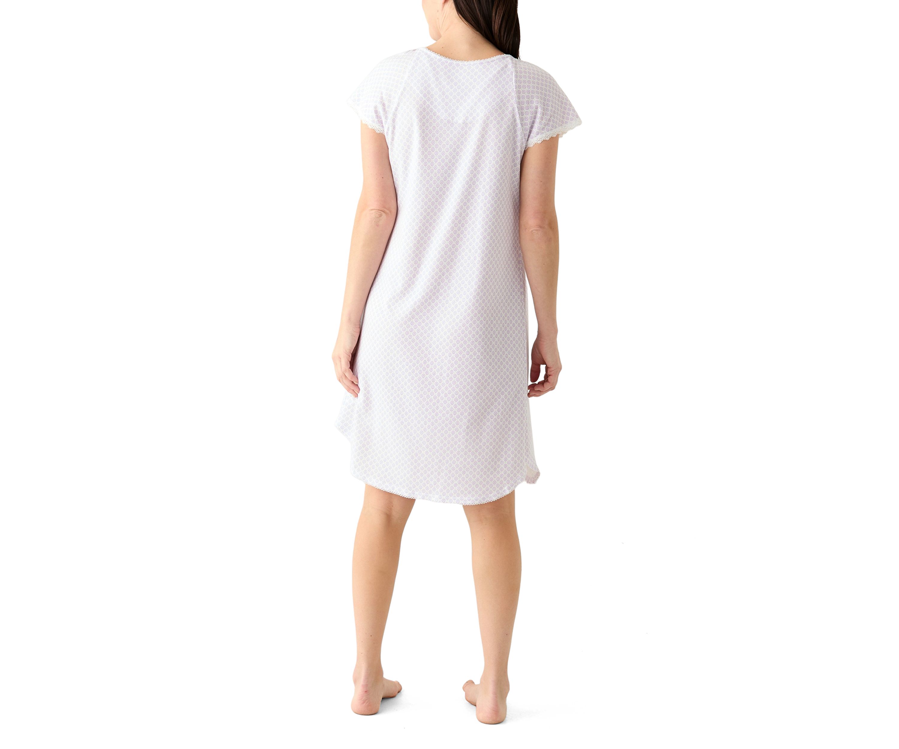 Womens Short Sleeve Nightgown