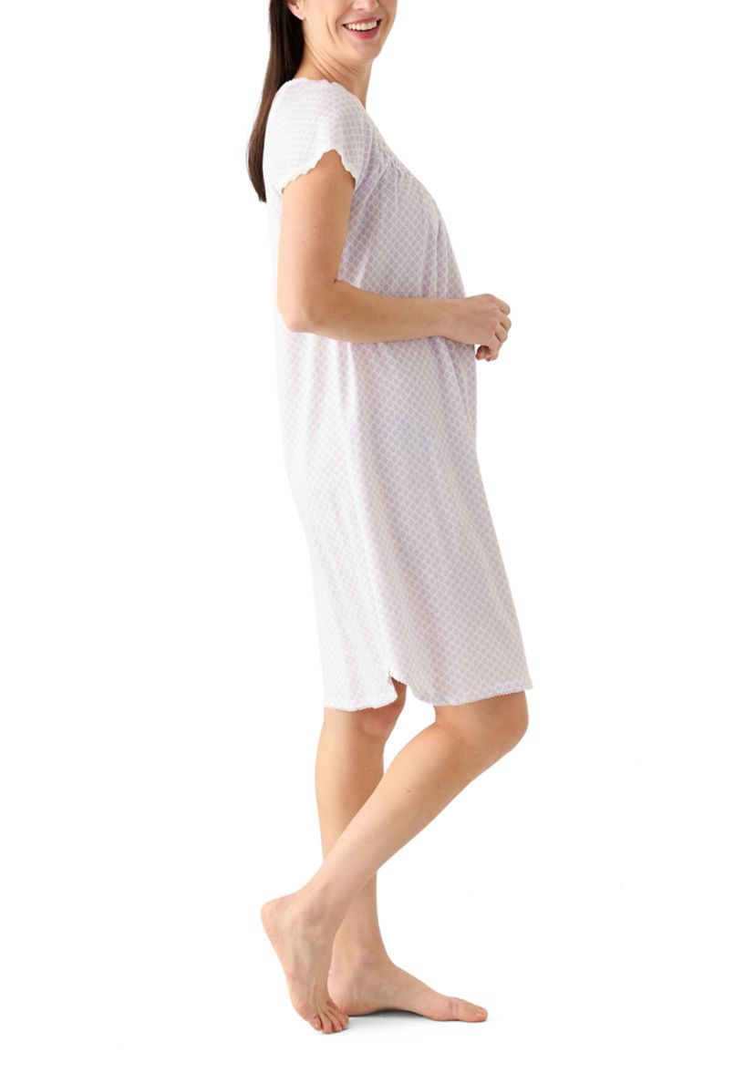 Womens Short Sleeve Nightgown
