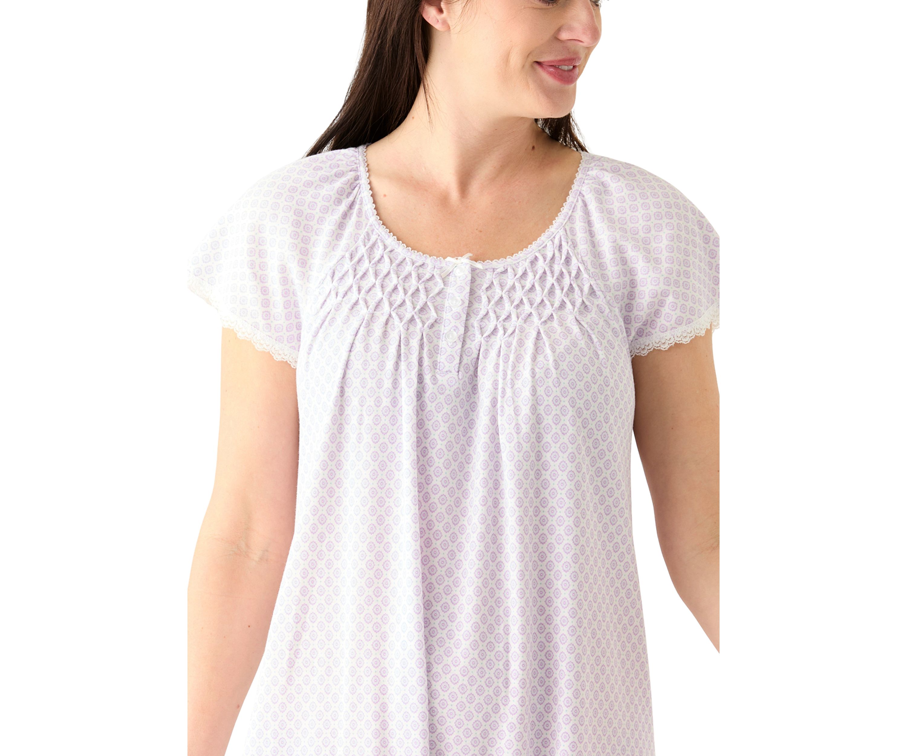 Womens Short Sleeve Nightgown