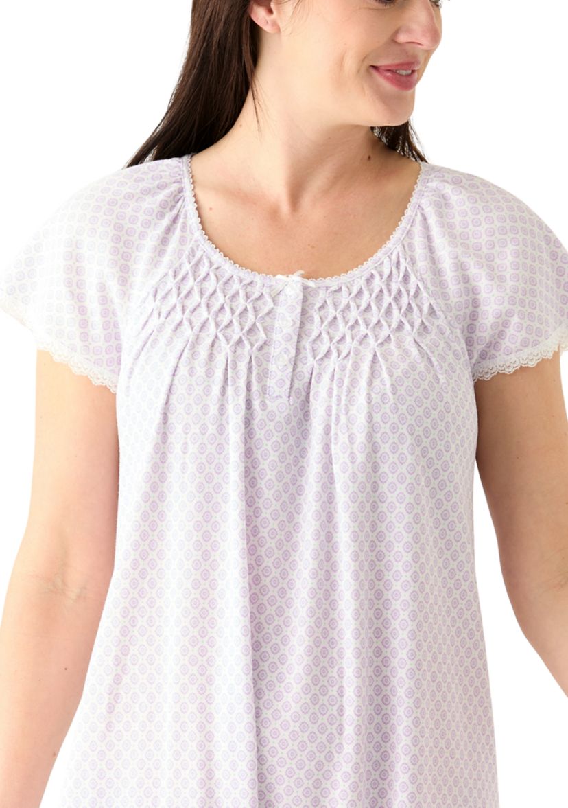 Womens Short Sleeve Nightgown