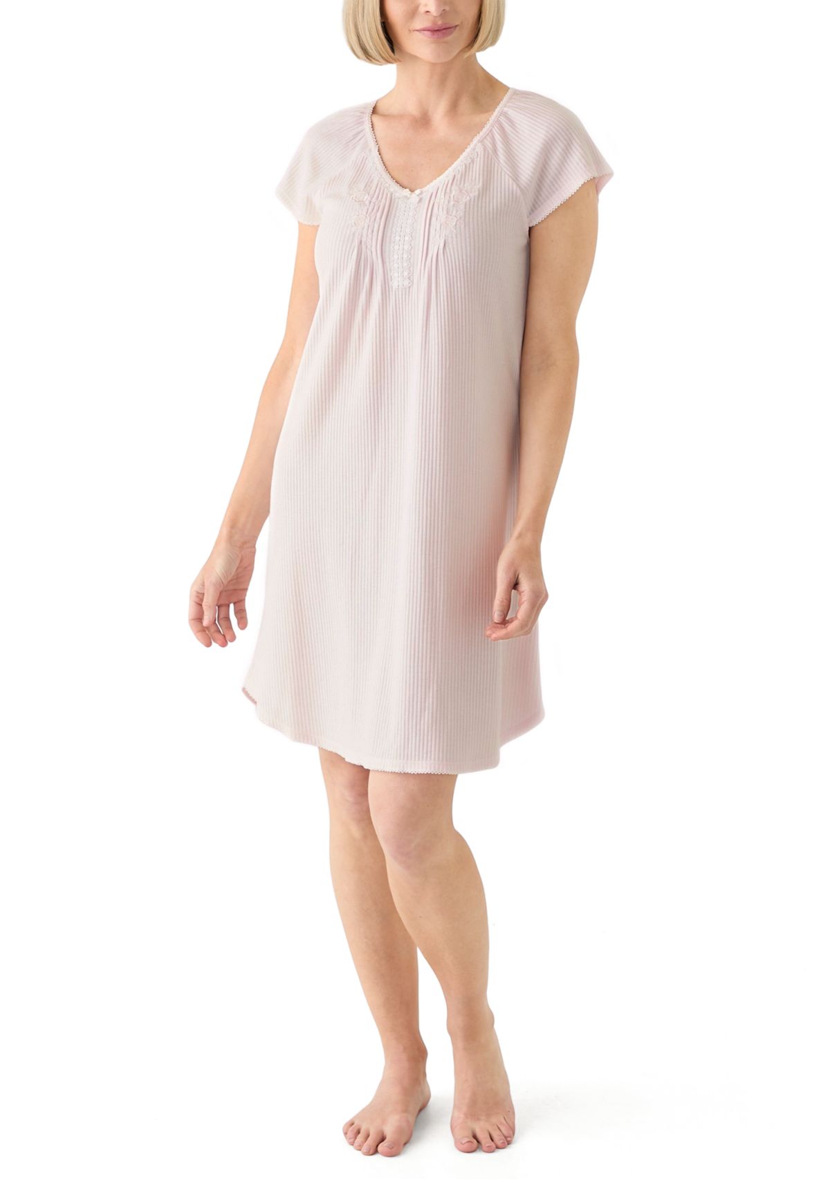 Short Cap Sleeve Nightgown