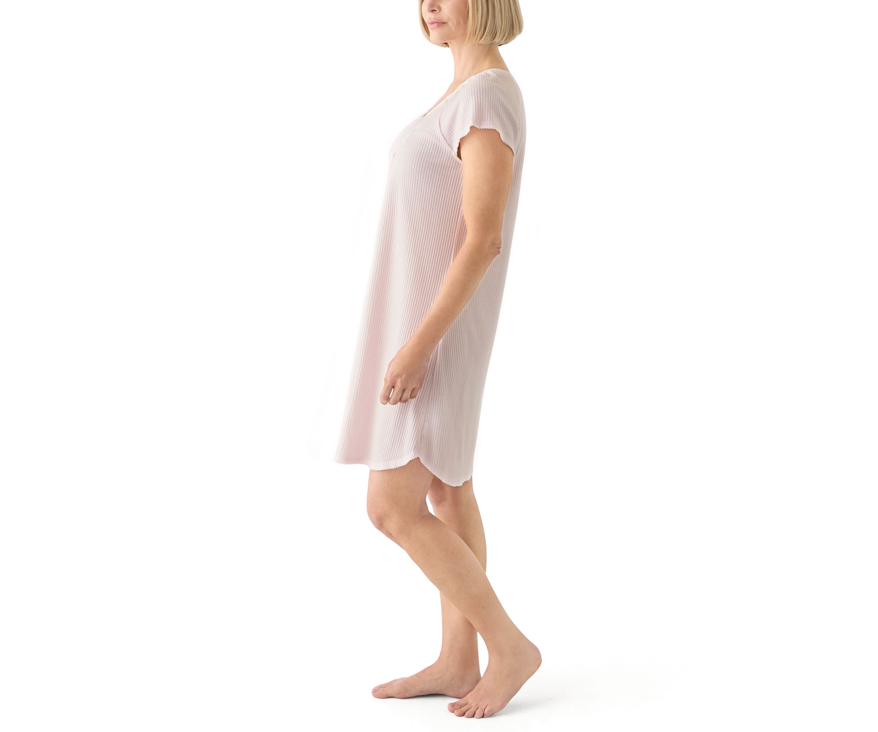 Short Cap Sleeve Nightgown