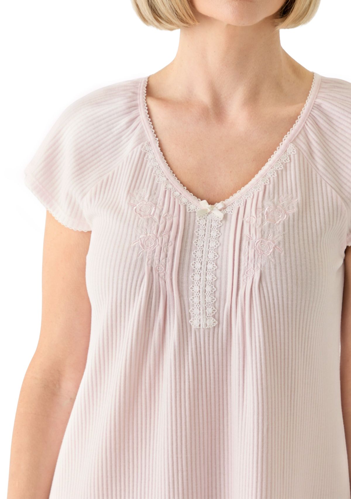 Short Cap Sleeve Nightgown