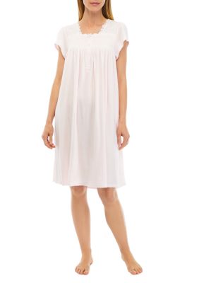 Miss Elaine Women s Silky Knit Short Nightgown belk