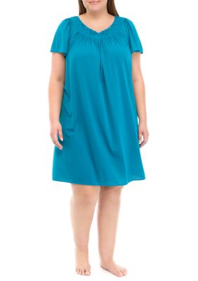 Miss elaine plus online size pajamas