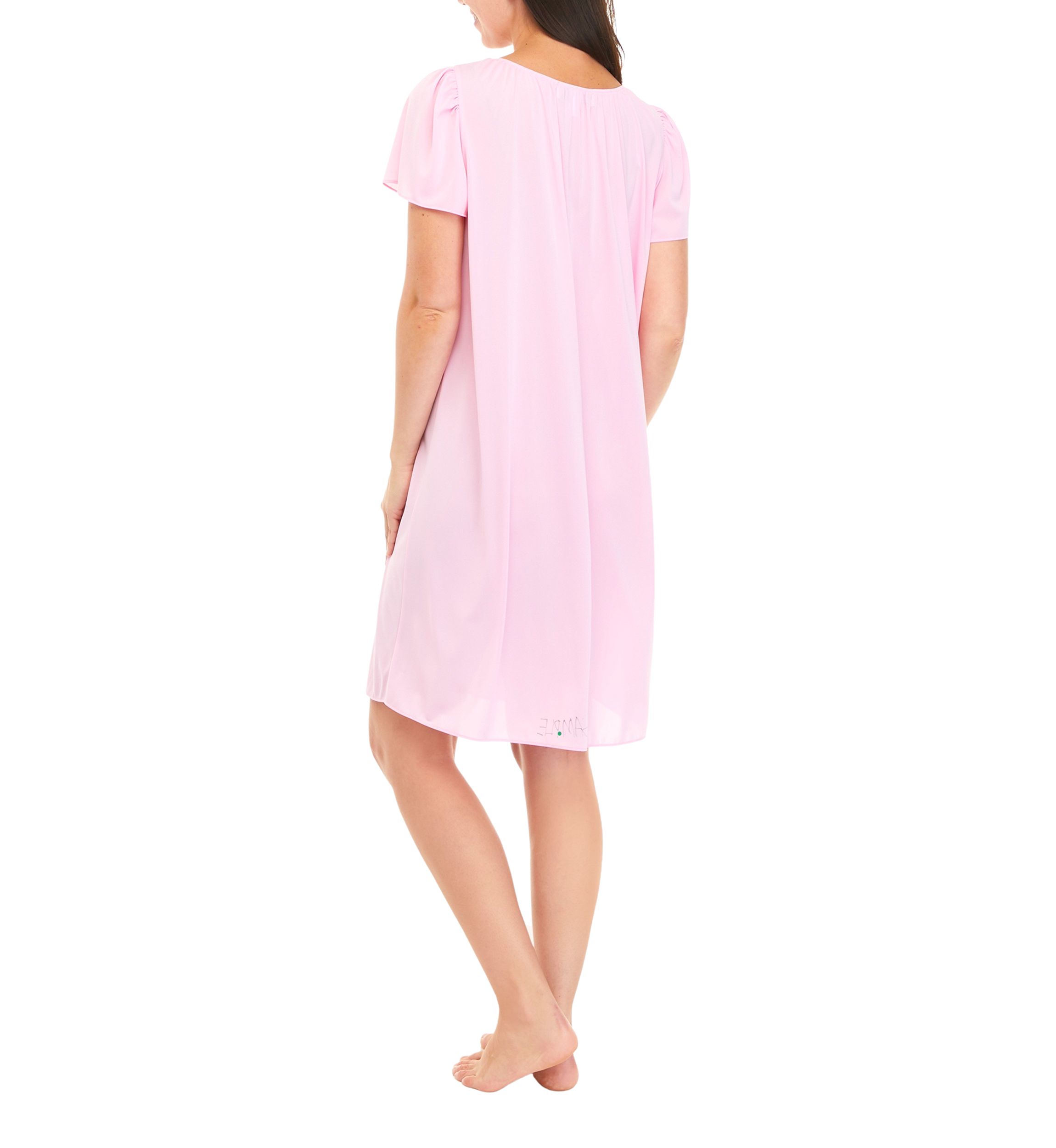 Short Sleeve Tricot Gown 
