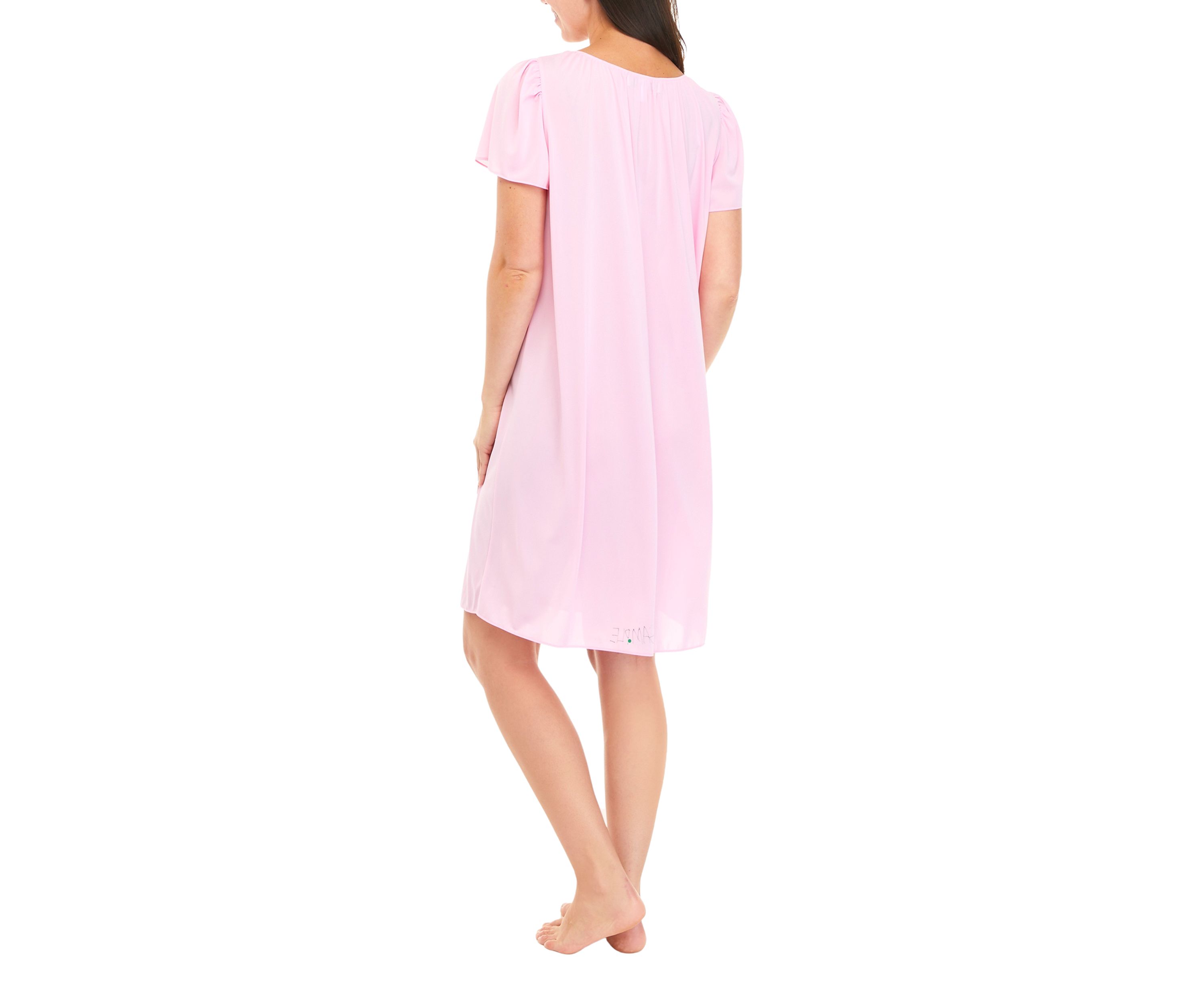 Short Sleeve Tricot Gown 