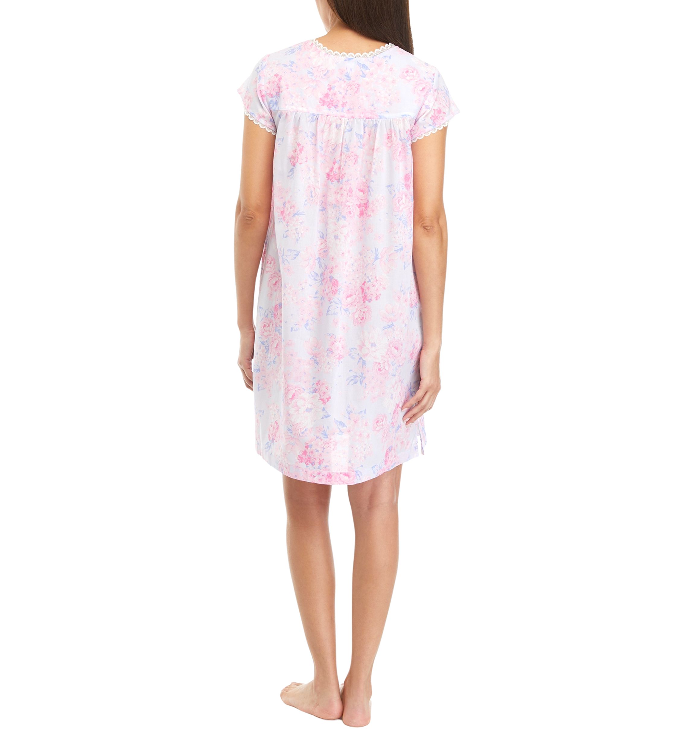   Woven Cotton Short Gown 