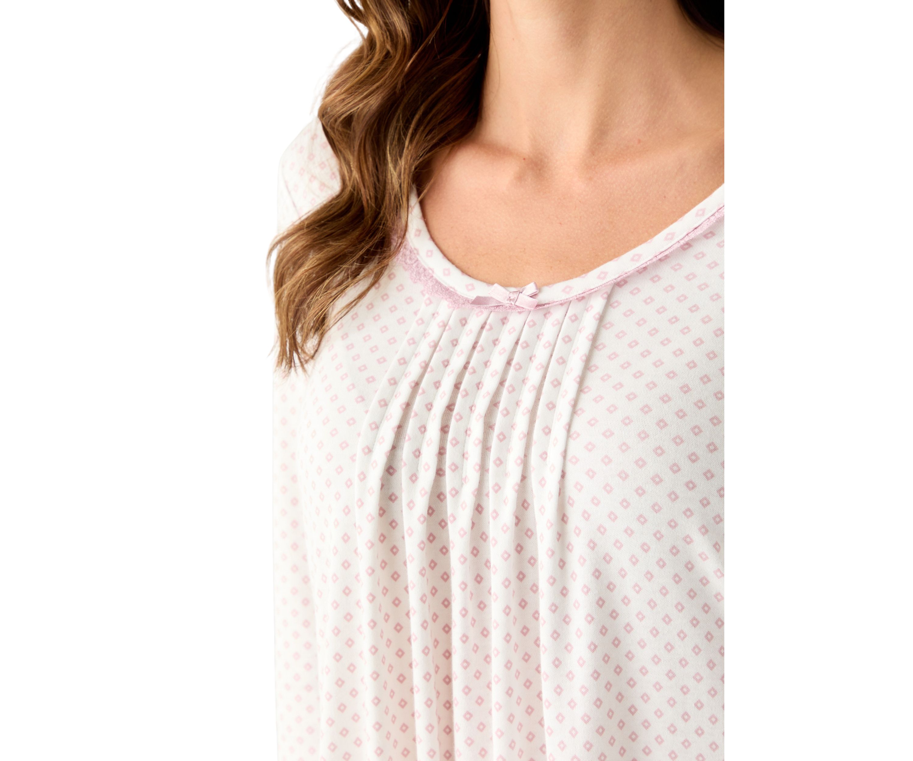 Cottonessa Long Sleeve Short Gown