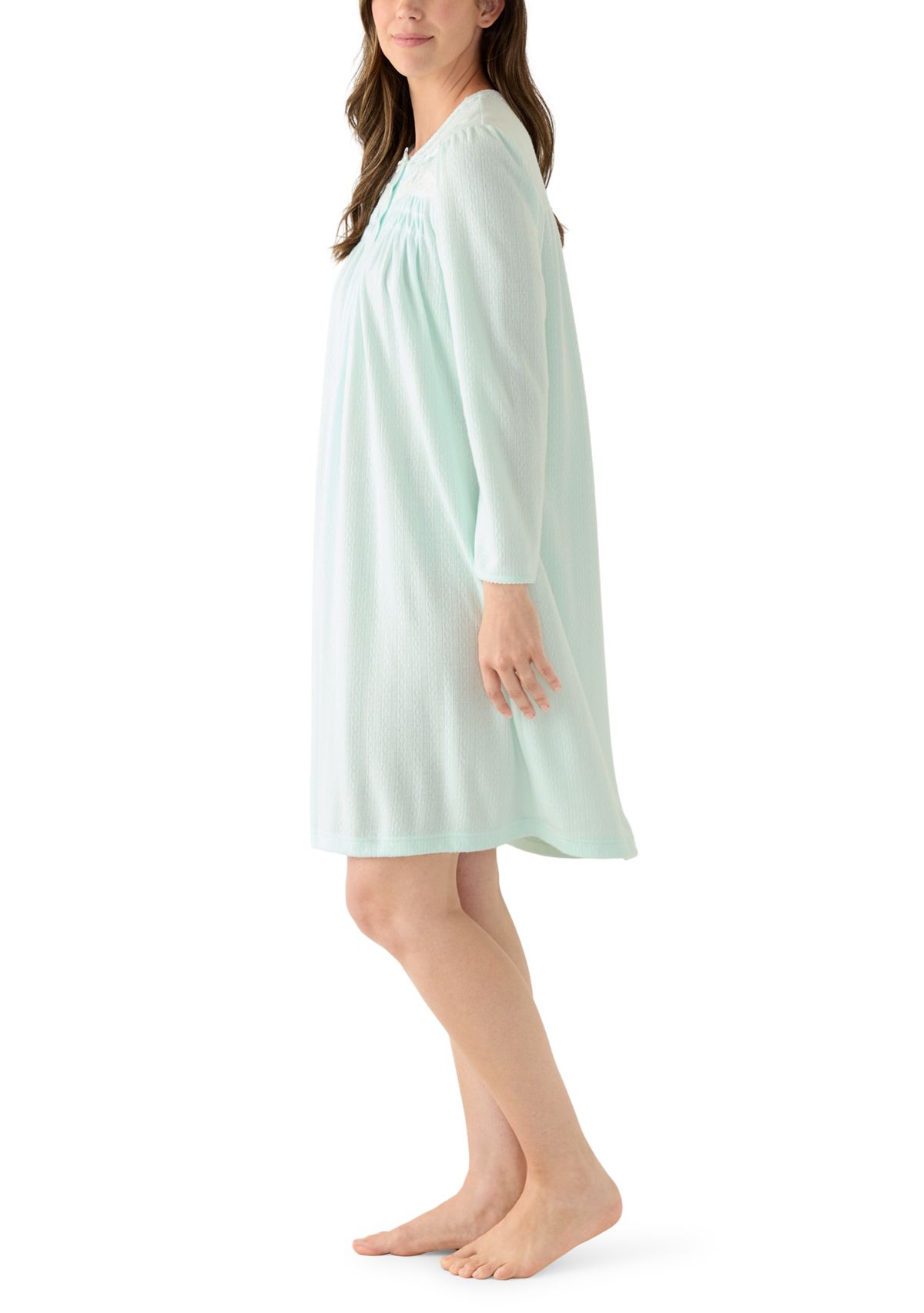 Womens Long Sleeve Nightgown
