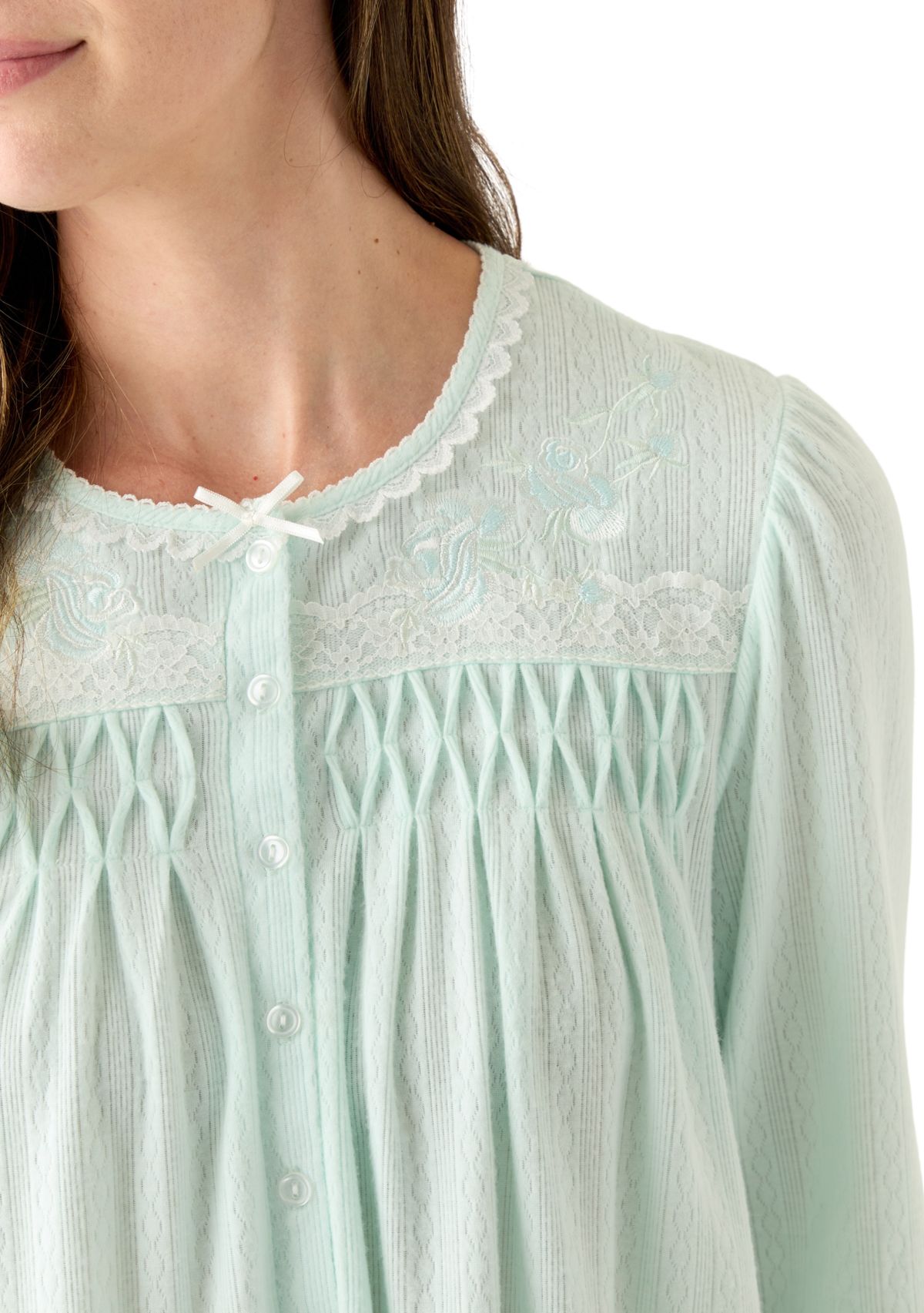 Womens Long Sleeve Nightgown