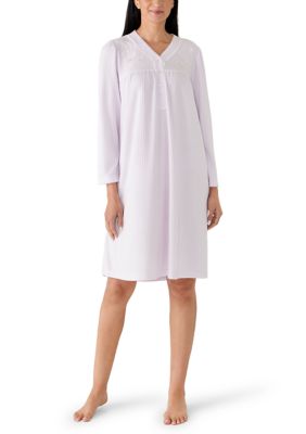 Miss Elaine Women's Honeycomb Short Nightgown, Small