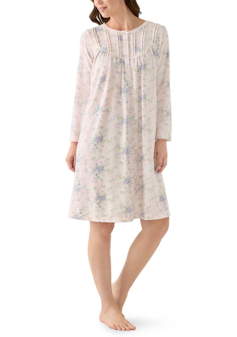 Womens Long Sleeve Short Gown