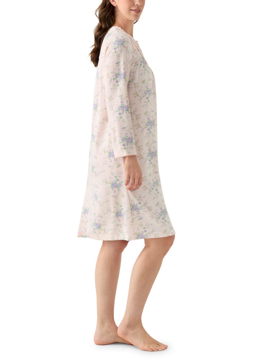 Womens Long Sleeve Short Gown