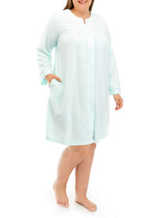 Miss Elaine Plus Size Honeycomb Nightgown | belk