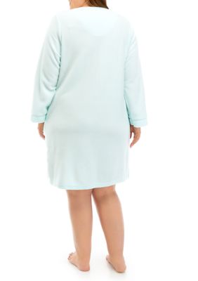 Plus Honeycomb Nightgown