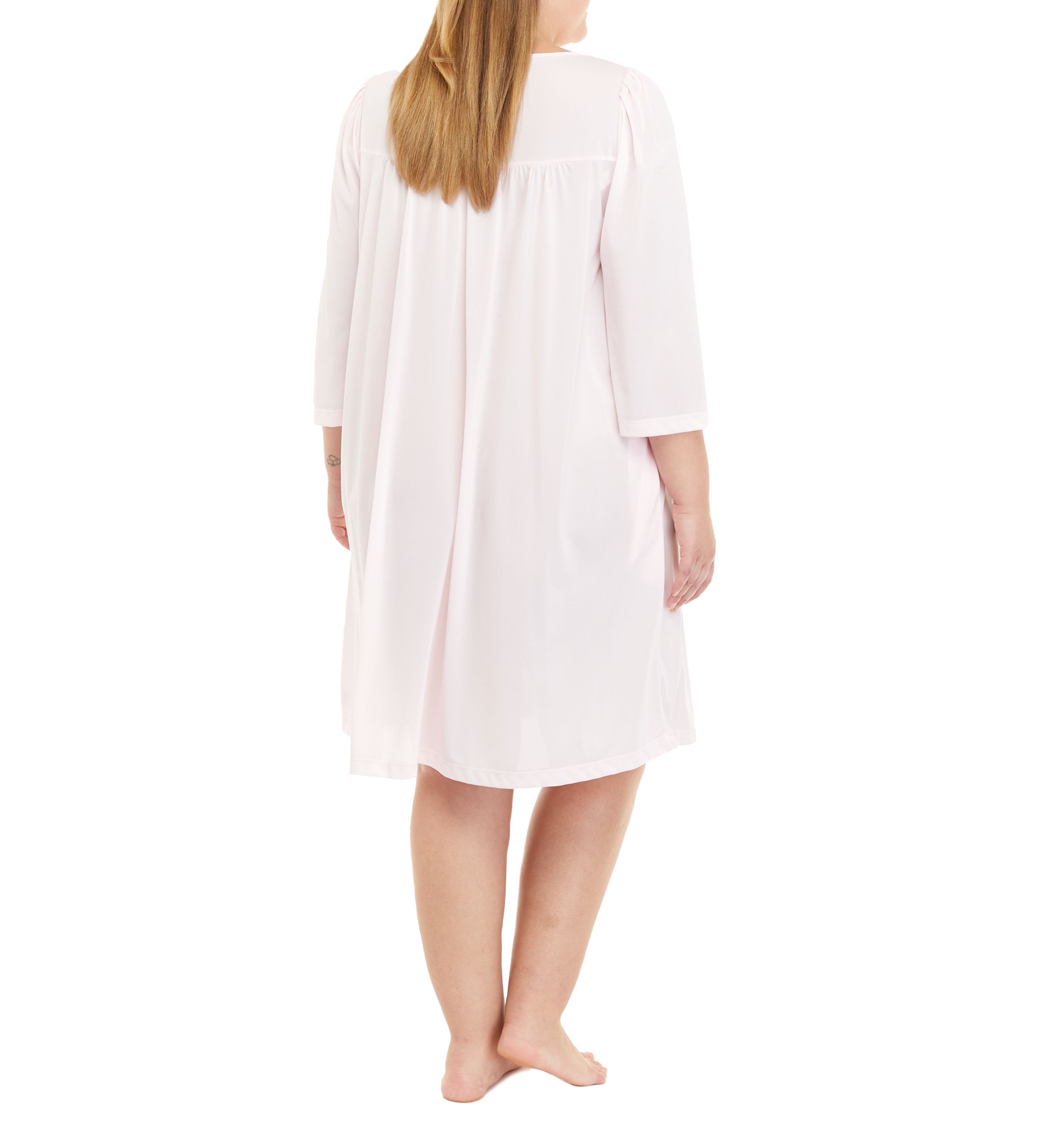 Plus Size Tricot Robe