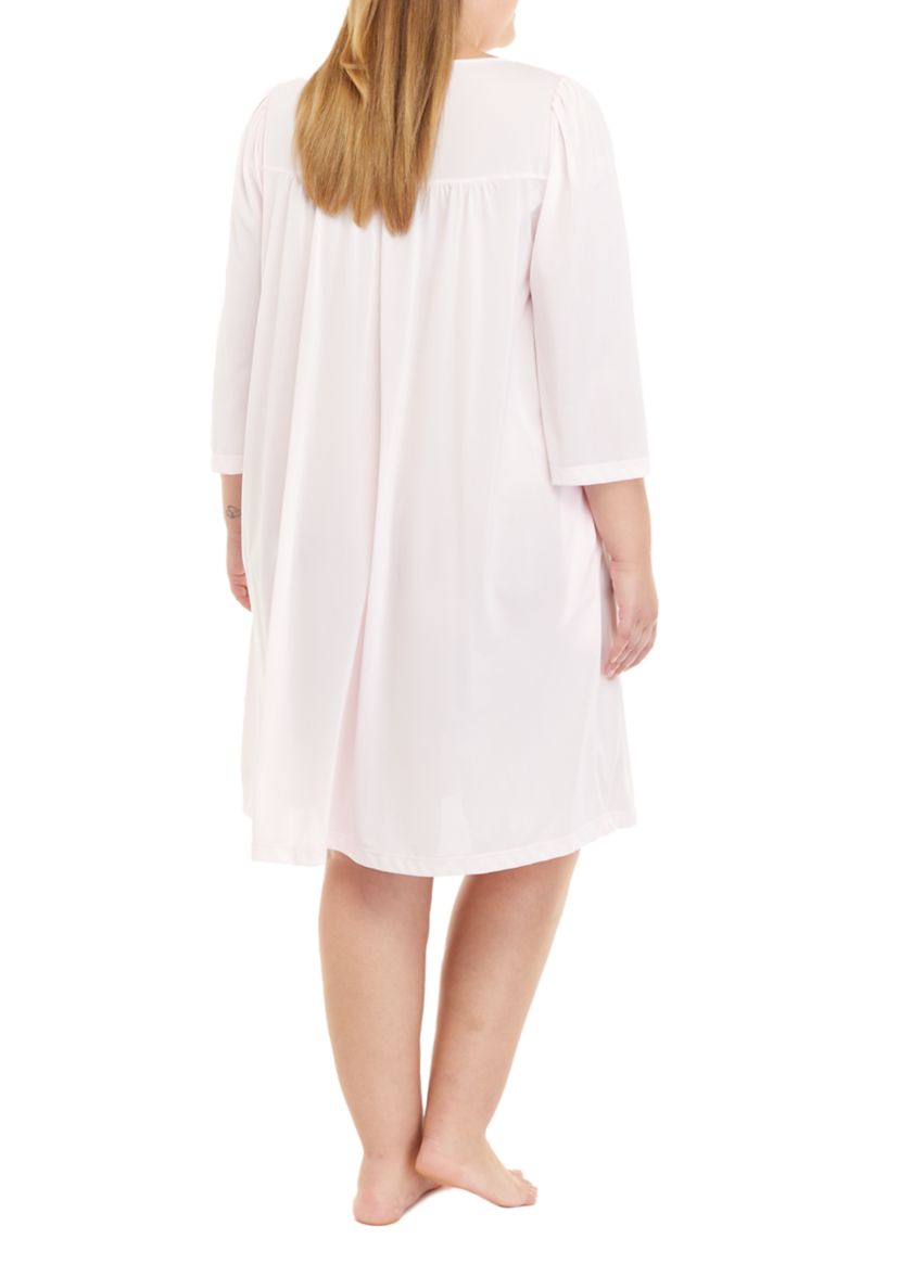 Plus Size Tricot Robe