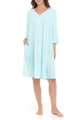 Casual Nights Women's Long Sleeve Micro Fleece Cozy Night Gown