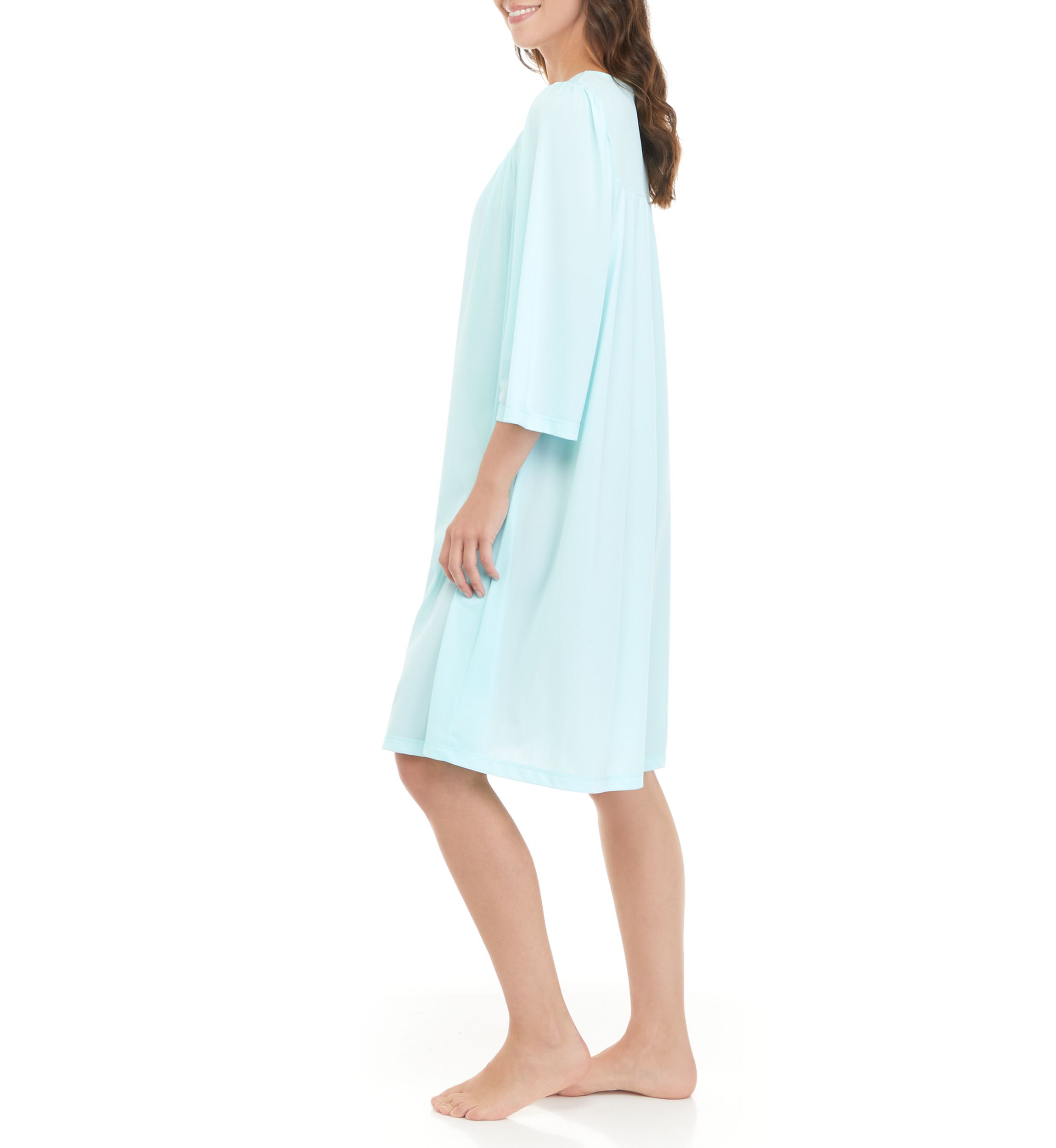 Tricot Button Robe 