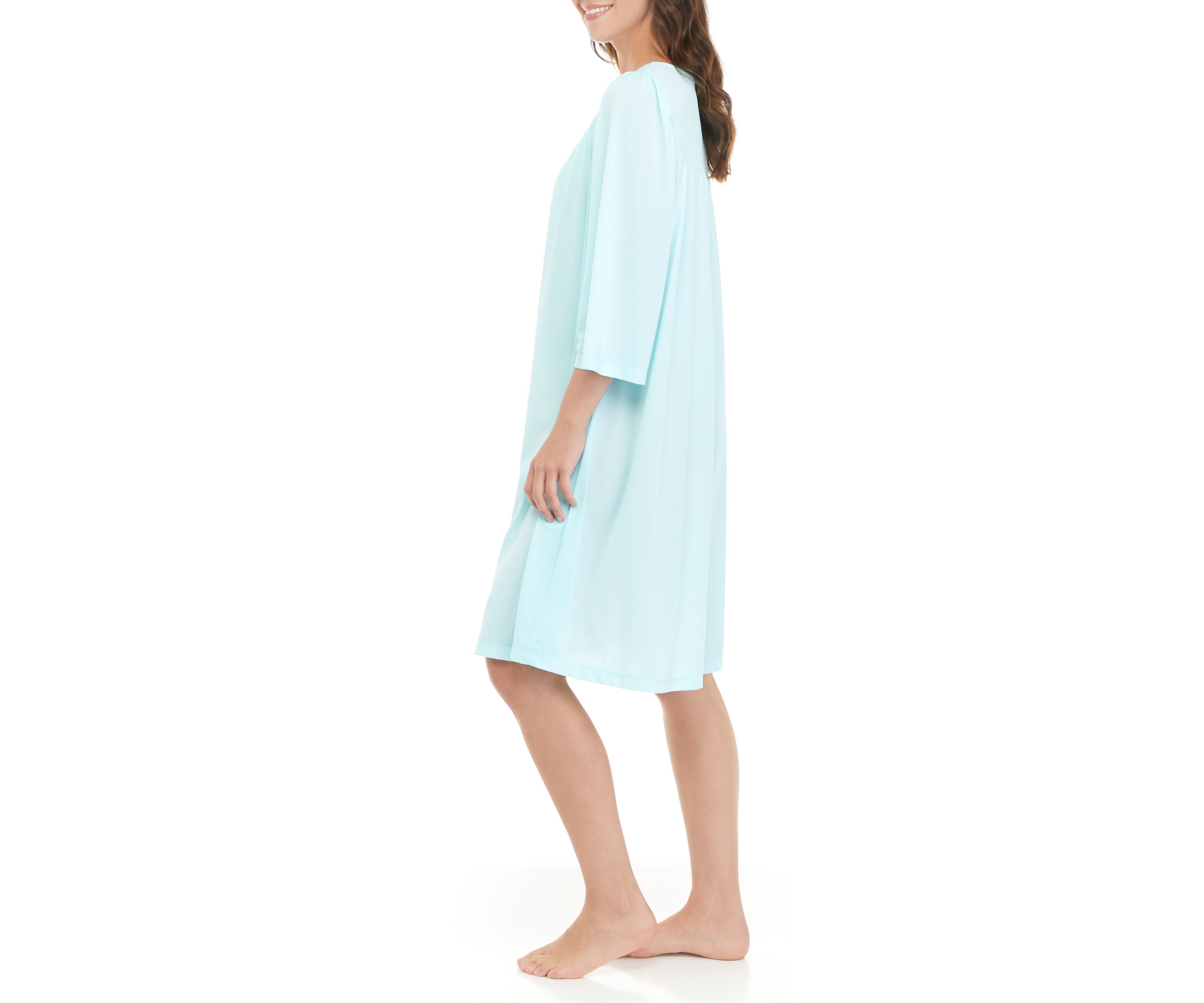 Tricot Button Robe 