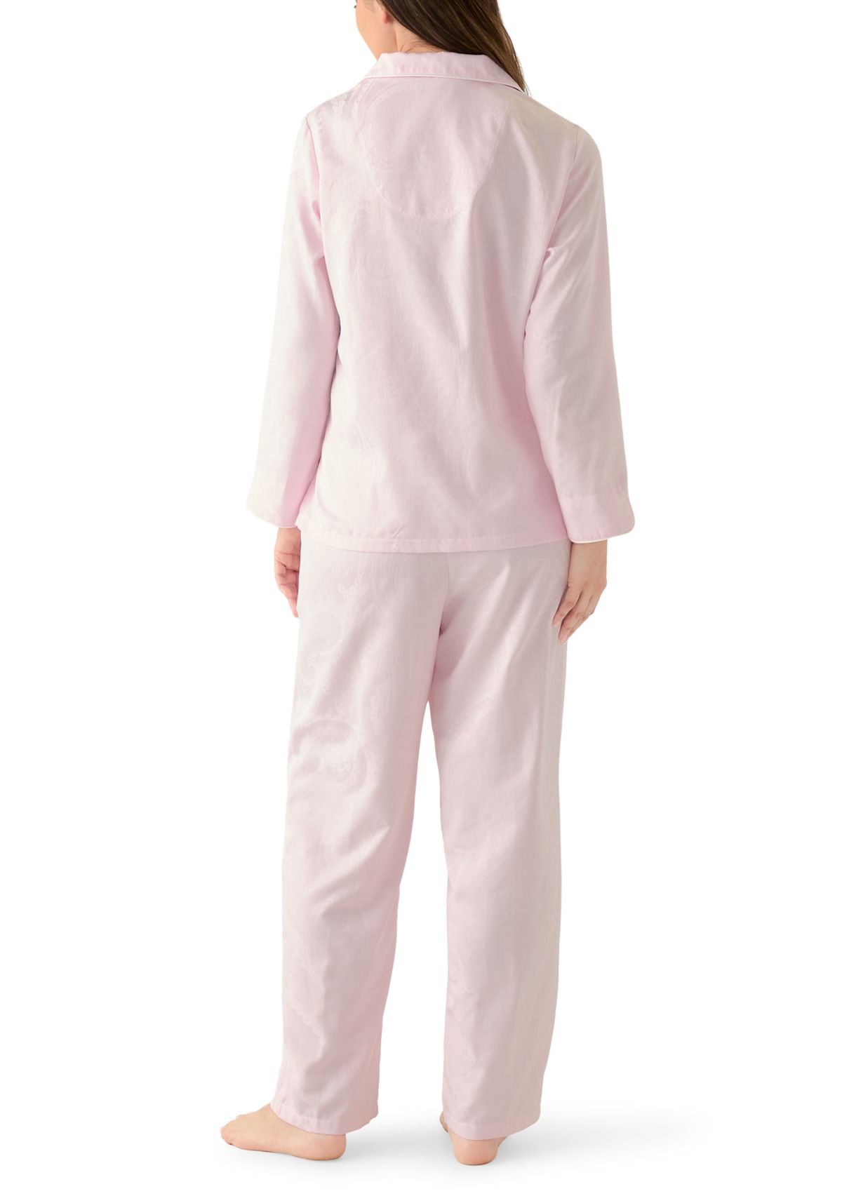 Satin Jacquard Pajama Set