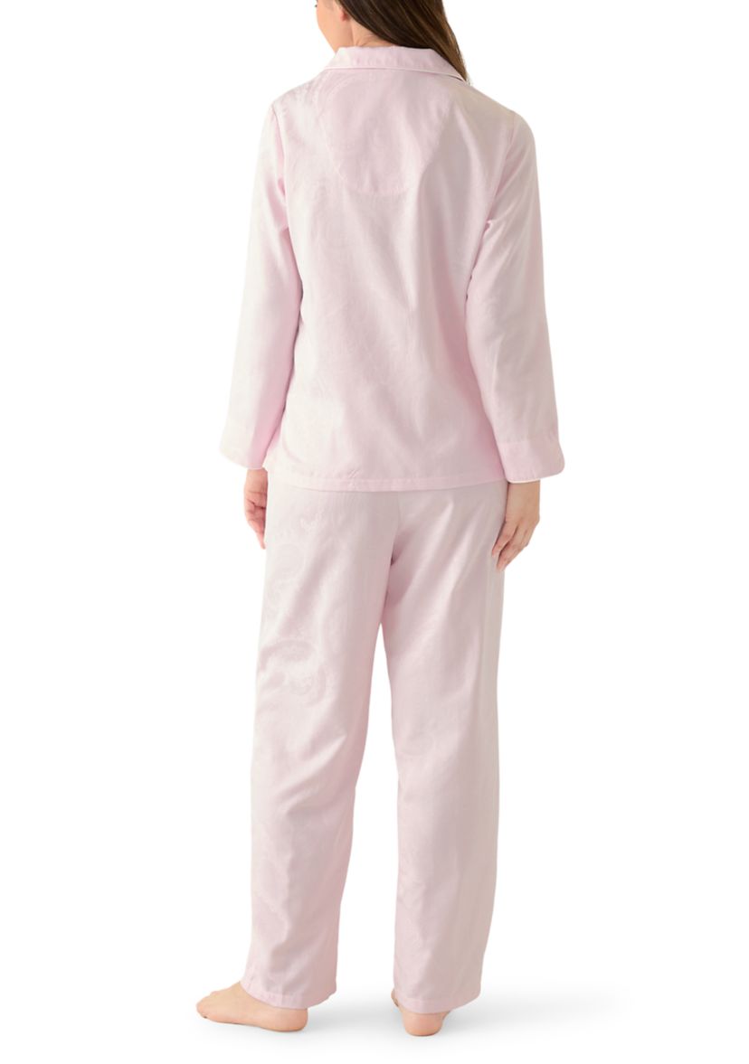 Satin Jacquard Pajama Set