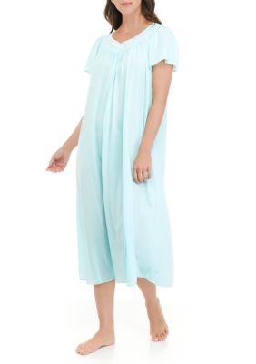 Miss Elaine Women's Tricot Long Gown, Small