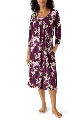 Miss Elaine Women's Soft Knit Long Nightgown