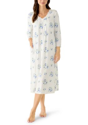 Miss Elaine Women's Cottonessa Long Nightgown