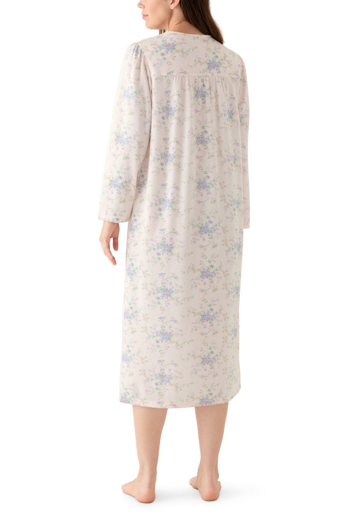 Womens Long Sleeve Nightgown