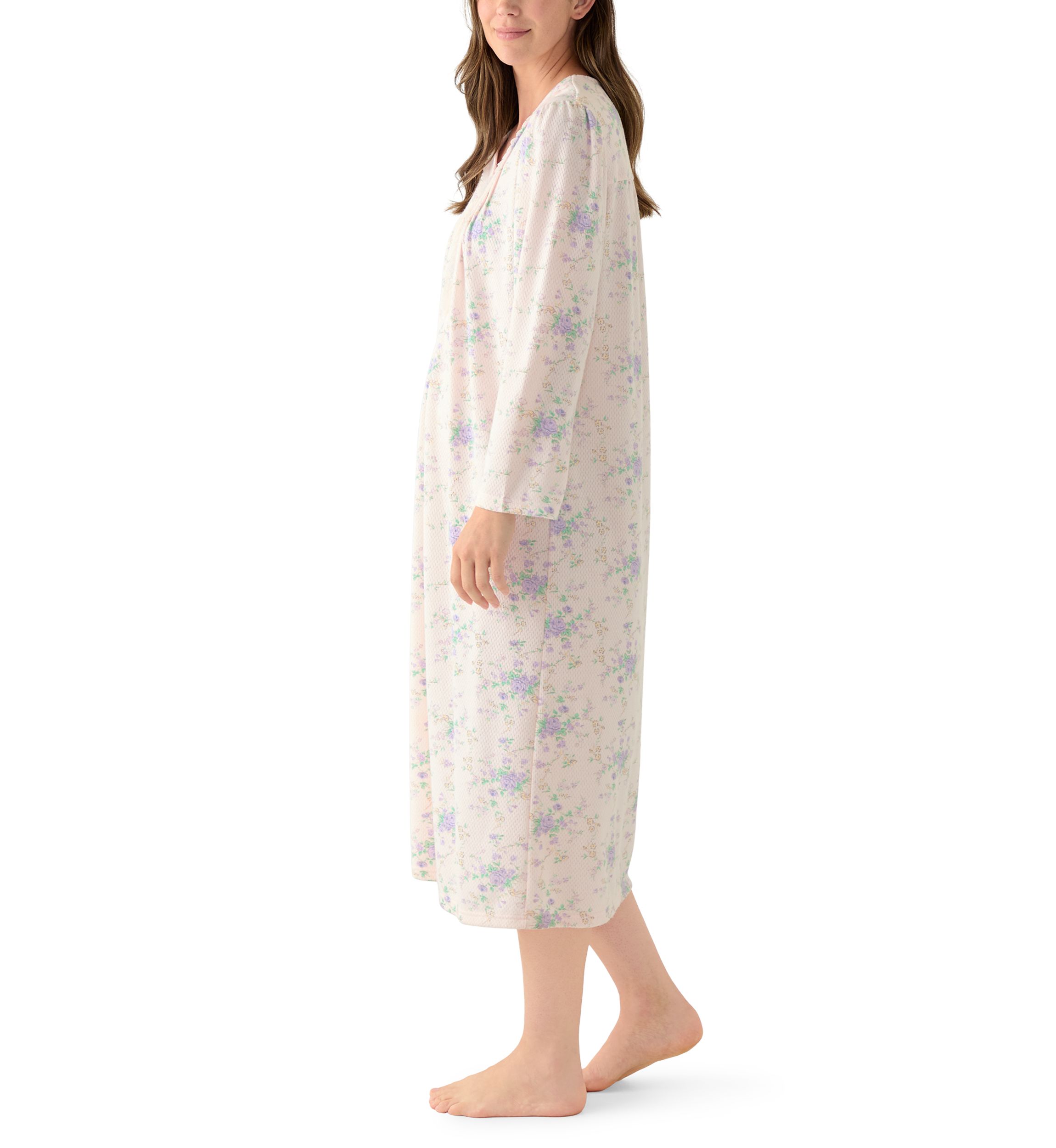 Womens Long Sleeve Nightgown